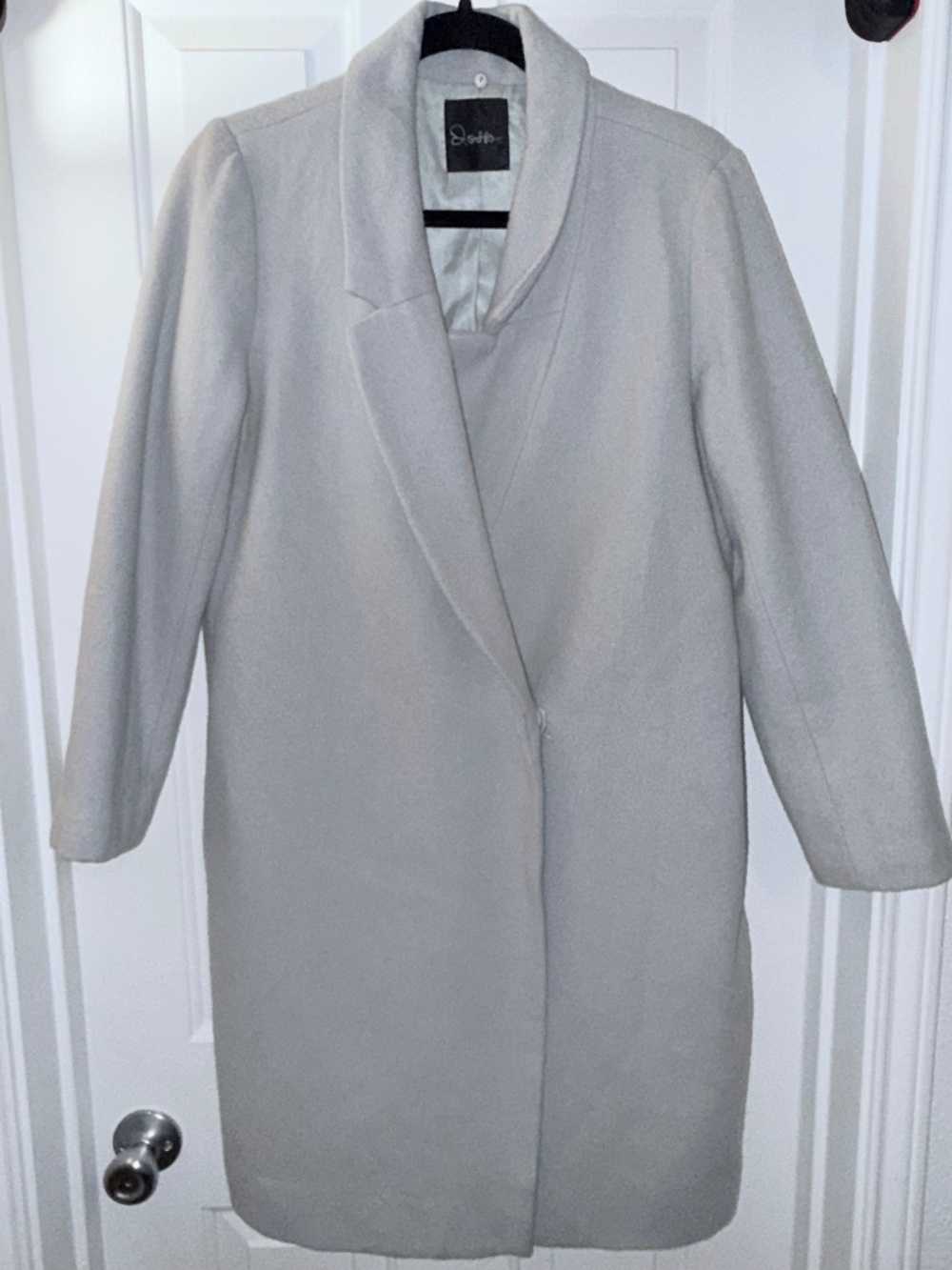 Urban Research Rossi Grey wool long coat